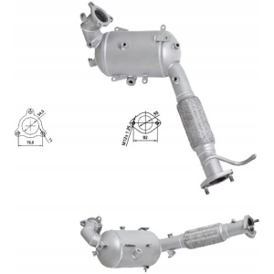 DPF-partikkelfilter med monteringssett AS FD5160 (OE 1584A672) Mitsubishi ASX/Outlander 17770028051 main
