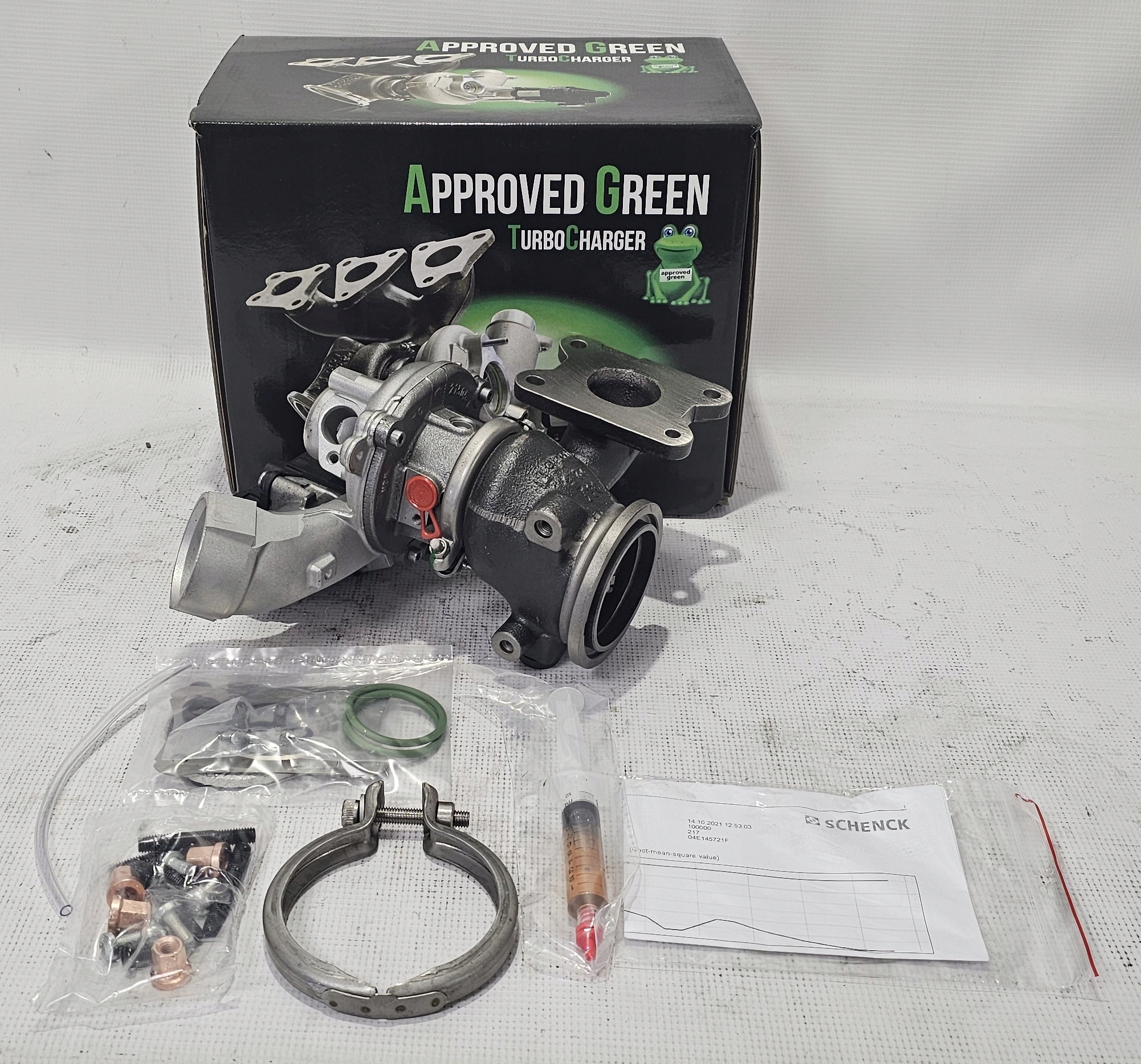 Regenerert turbolader 04E145721 til VW/Audi/Skoda/Seat 1.4 TFSI/TSI 17811881482 main