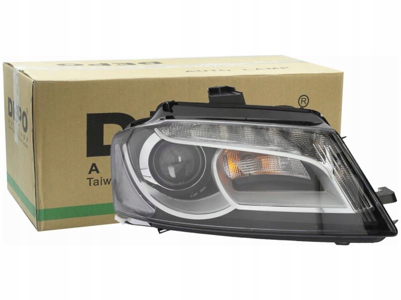 Høyre frontlykt/reflektor DEPO 446-1129RMLEHM2 Audi A3 8P 2004–2013 D3S/H7 LWR 8P0941030BM 17971511701 main