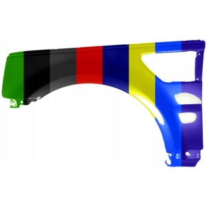 Forskjerm foran venstre, lakkert – Land Rover Range Rover Sport I 02.2005-03.2013 (Blic) LR015037 18063409481 main