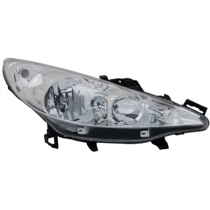 Frontlykt høyre (passasjerside) Peugeot 207 2006–2013 H1/H7, el. høydejustering 620695 18144438516 main