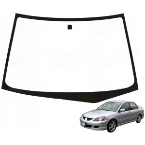 Framrute Mitsubishi Lancer VI 2003–2007 4D/5D grønn m/blått bånd MR991631 18232021112 main