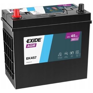 Exide EK457 AGM-batteri 12V 45Ah 380A (EN) 18430874431 main