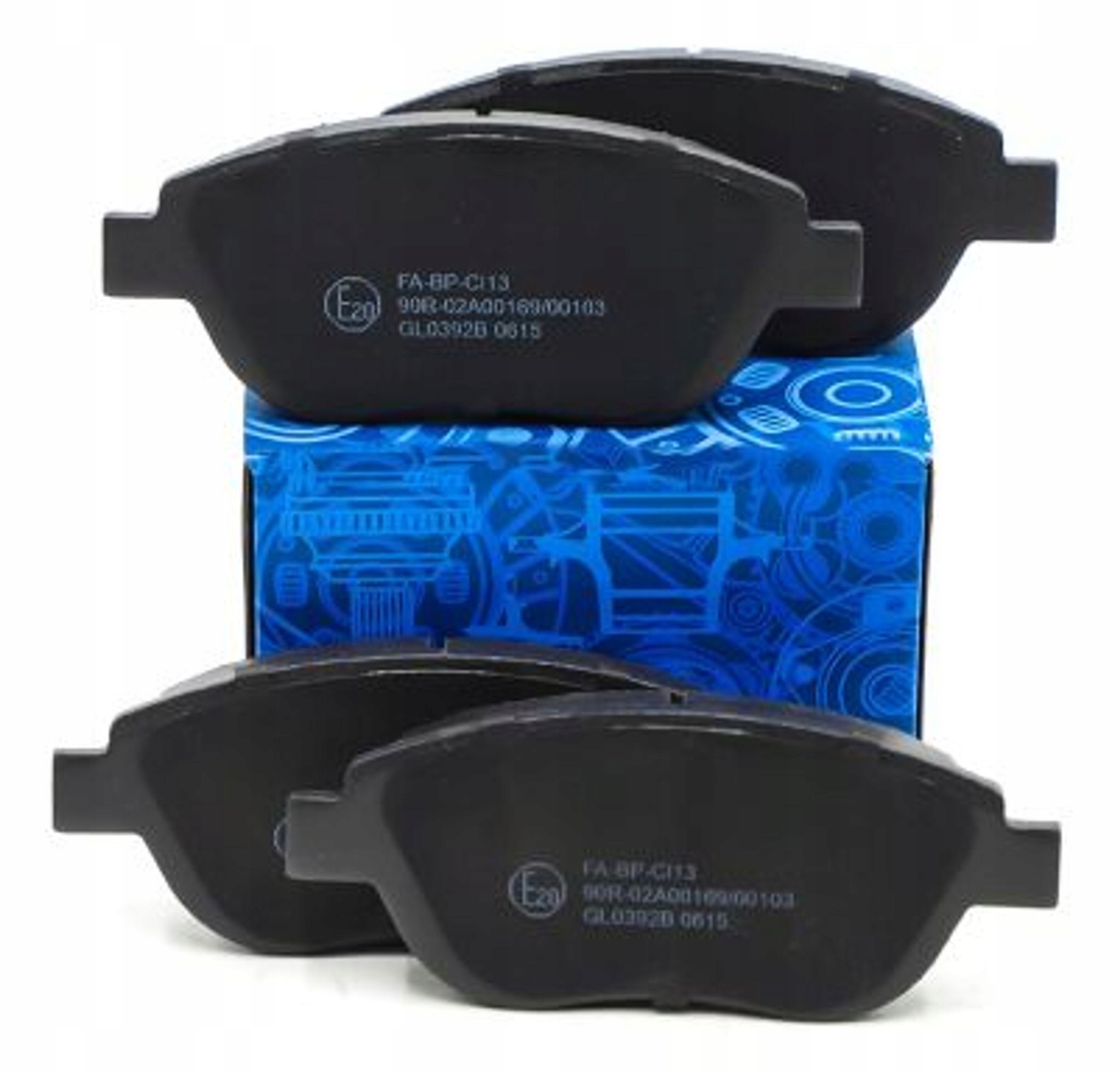 Bremseklosser foran Peugeot 206/207/307 Partner, Citroën C3/C4/Xsara (BOSCH) 425471 18557632562 main