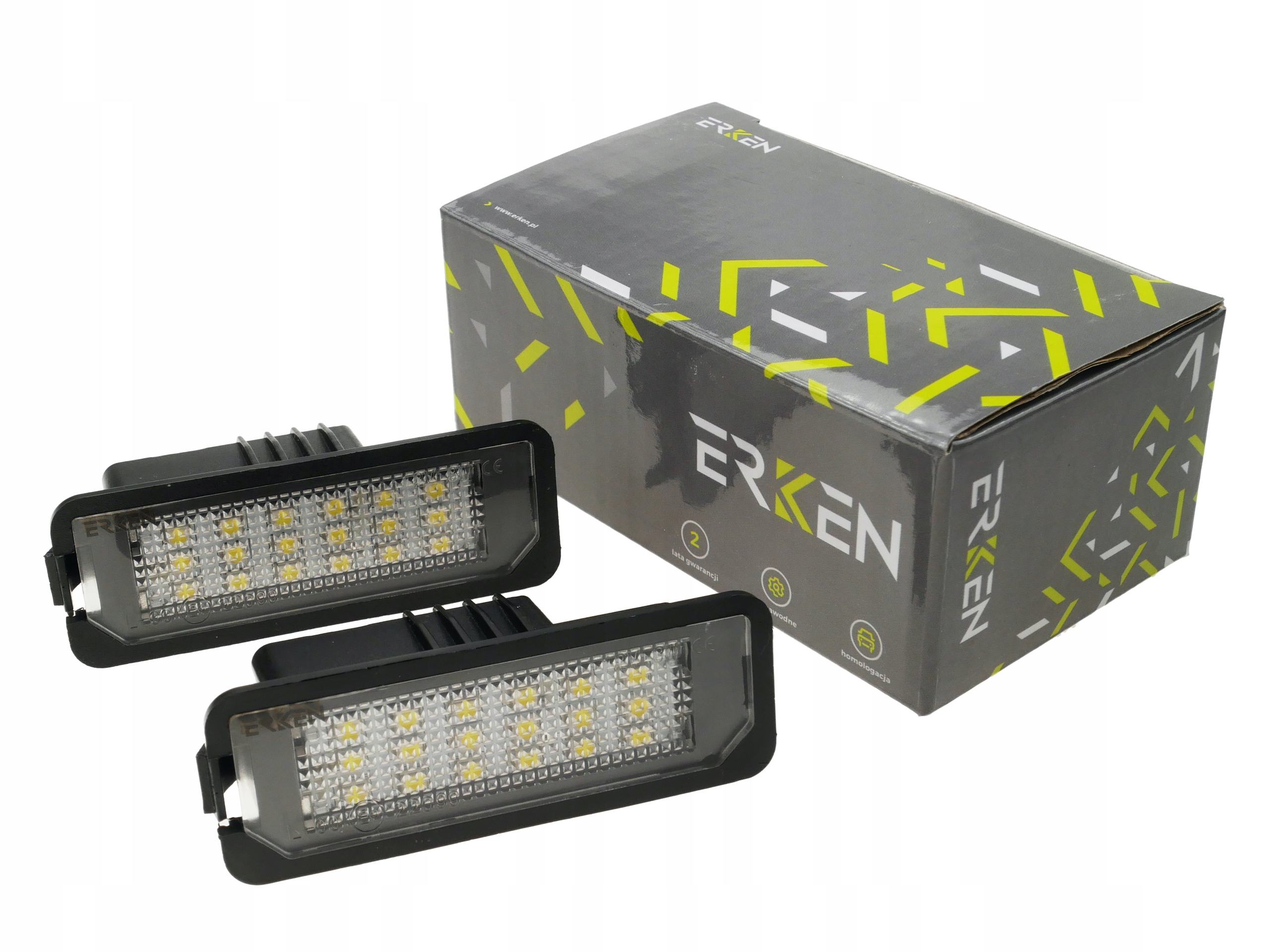 ERKEN LED skiltlys (2 stk) CAN BUS 6500K – VW/Seat/Porsche 1K8943021D 9115079891 main