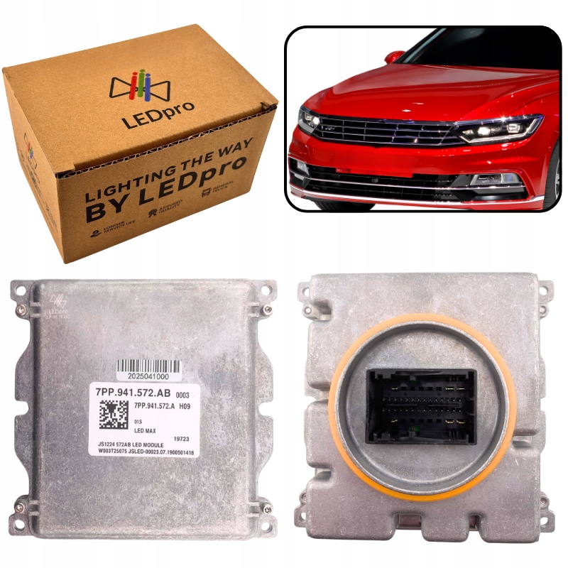 LED-driver/styreenhet for FULL LED-lykter til AUDI A4 B9 VW 7PP.941.572.AB