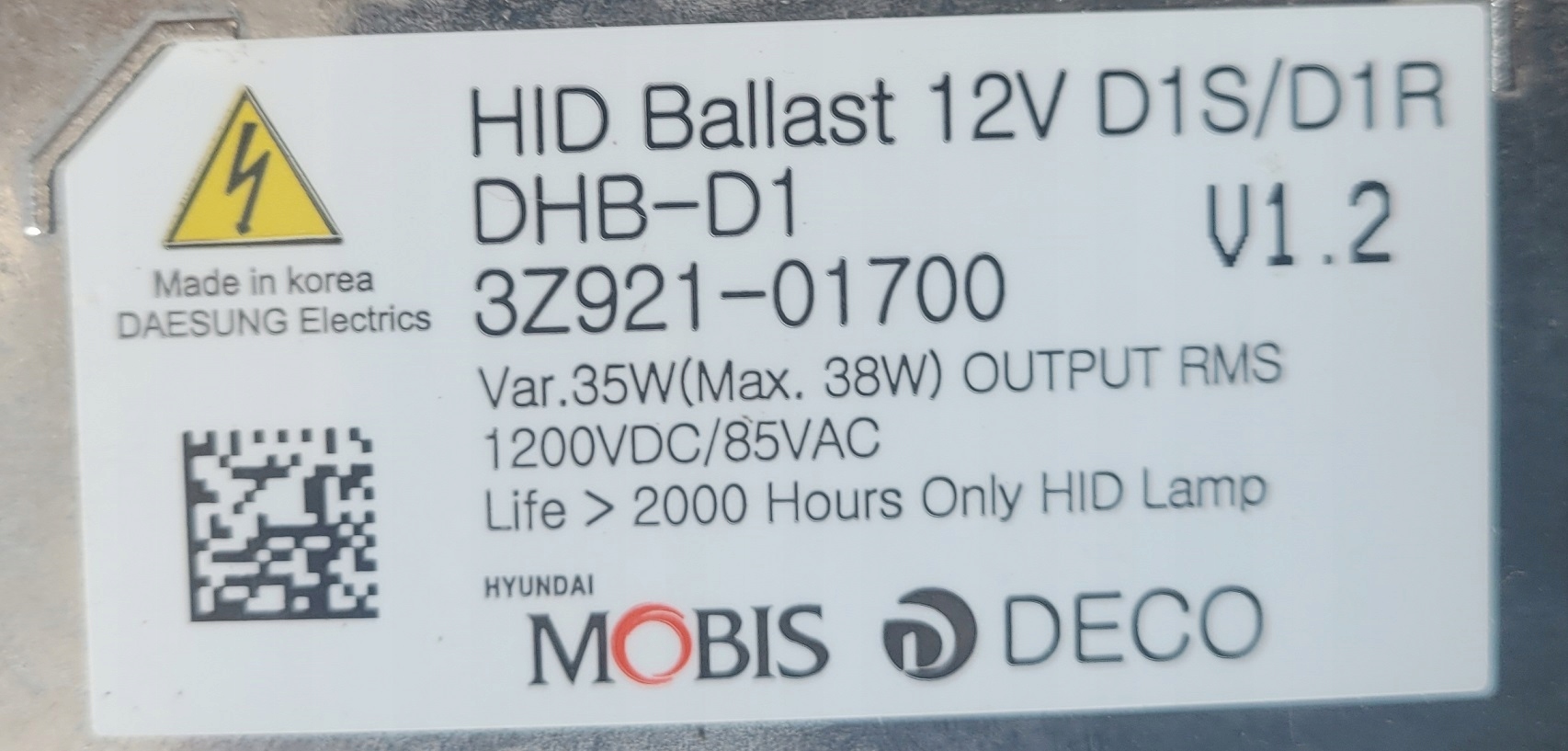 Original Hyundai i40 venstre frontlykt LED/Xenon (førerside) 92101-3Z030 15808724108 gallery 10