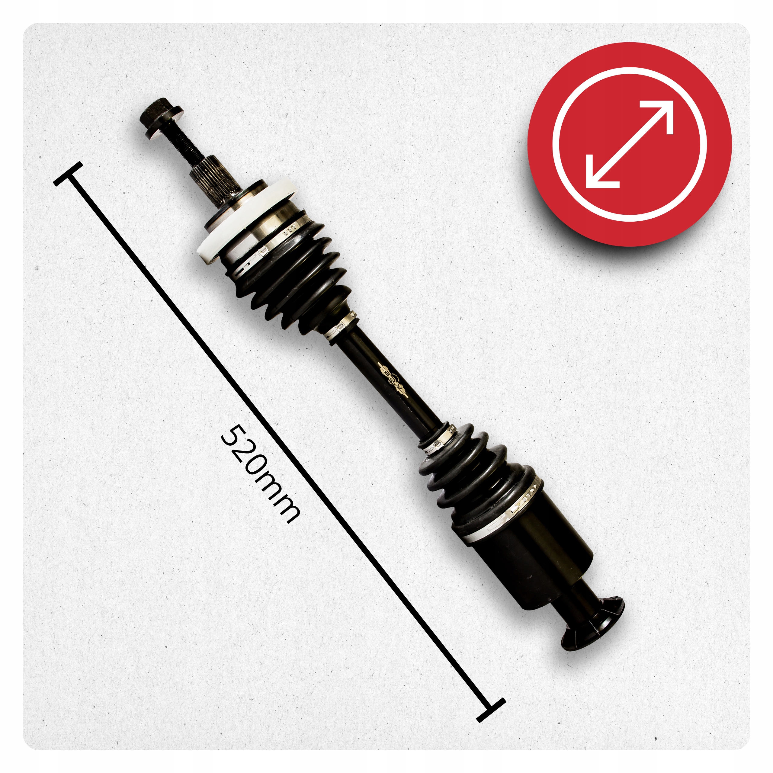 Venstre drivaksel foran BRV Mercedes E-Klasse W211 E 280 CDI/E 320 CDI 4Matic A2113301101 17188811650 gallery 4