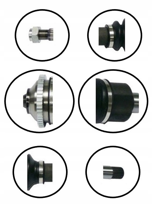 Drivaksel foran venstre BRV Mercedes Vito (W447) eVito 2020–, automat, 857 mm A4473309400 17346182037 gallery 3
