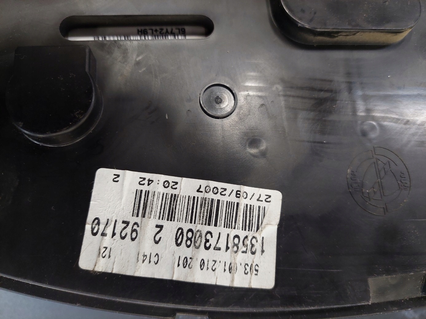 Instrumentpanel/klokkehus med display Fiat Ducato Jumper Boxer OE 1383776080 18257626612 gallery 2