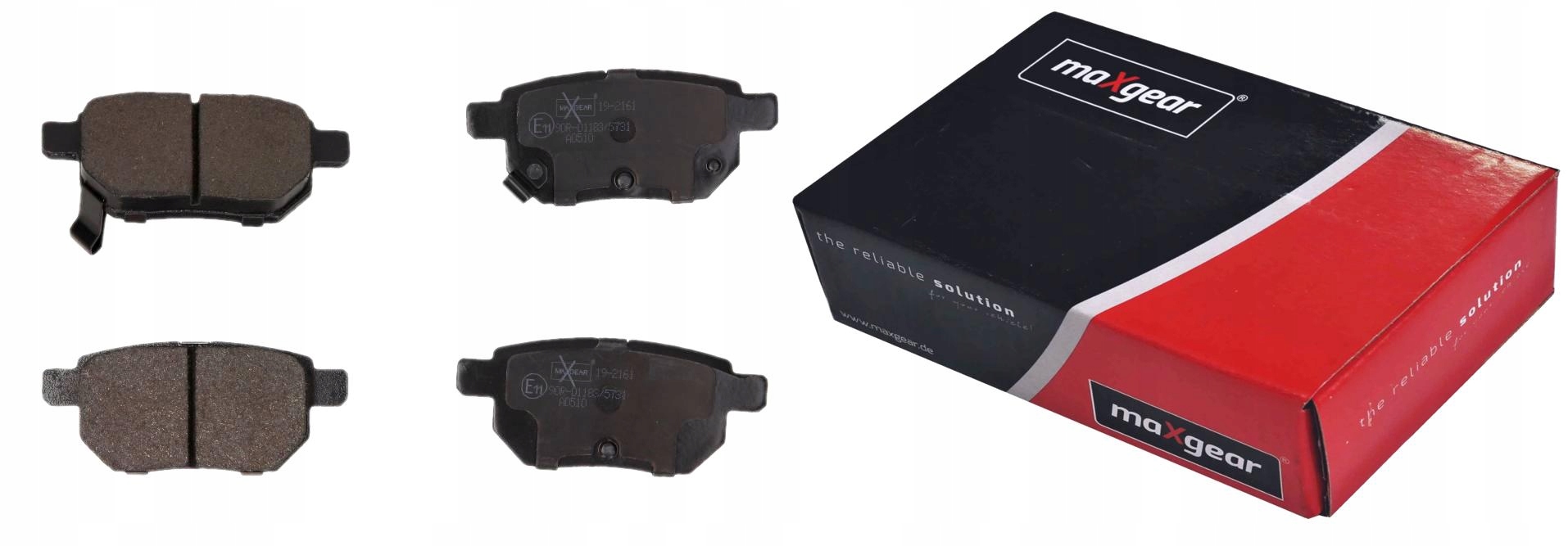 MaXgear bremseklosser bak Toyota Yaris 06-, Auris 07-, Prius (AKEBONO) 14,4 mm 0446647100 18486759303 gallery 8
