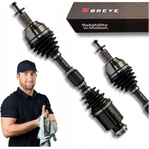 Drivaksel høyre BRV Mazda 3 (BK) 1.6 automat – ny, 506 mm FG0125500F 12843050359 main