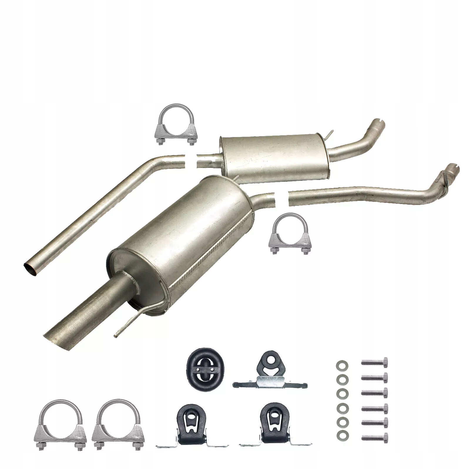 Eksosanlegg lyddempere VW Transporter IV T4 SWB/LWB 2.0–2.8 1996–2003 ZEST.06.138+30.603E 023253409AJ 15541409324 main