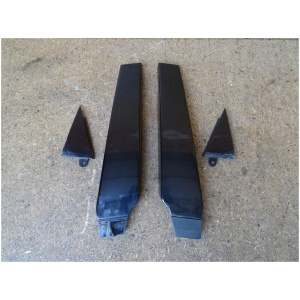 Audi A3 8P/8P4 Sportback S-line dør-/B-stolpe lister LY9B Black Piano (sett) 8P4853289 16771853528 main