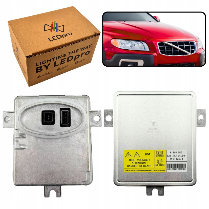 Xenon ballast/tenner Mitsubishi – BMW E90/E91, Volvo S80/XC70/V70 – OEM 63 12 6 948 180 30744459 17107944095 main