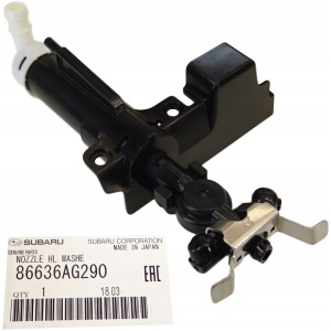 Subaru original høyre spylerdyse til frontlykt 86636AG290 Legacy/Outback 2006–2009 18032848323 main