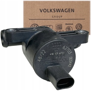 Audi 4H0121671D elektromagnetisk vannventil (2-pin) – OE 4H0121671B/G 4H0121671G 18123801565 main