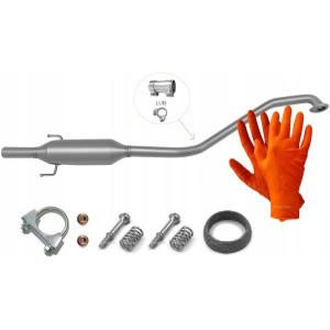 Midtre lyddemper Toyota Avensis 1.8i 16V 95kW (2003–10/2008) OE 174100D200 18570055112 main