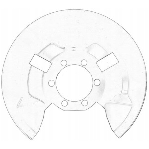 Bremseskjold bak L/P til Mazda 3, 6, CX-5 1.5-2.5 (11.11-), K01126261A 18624991265 main
