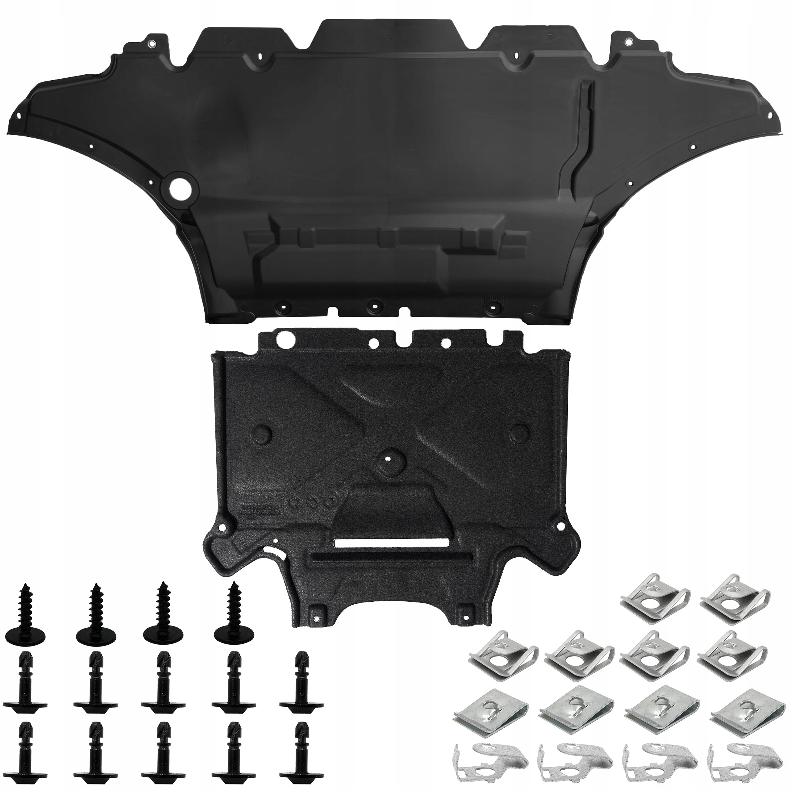 Nedre motor- og girkassebeskyttelse Audi A5 8T / A4 B8 FL 2011–2017 + klips 8K0863821S 18637751420 main