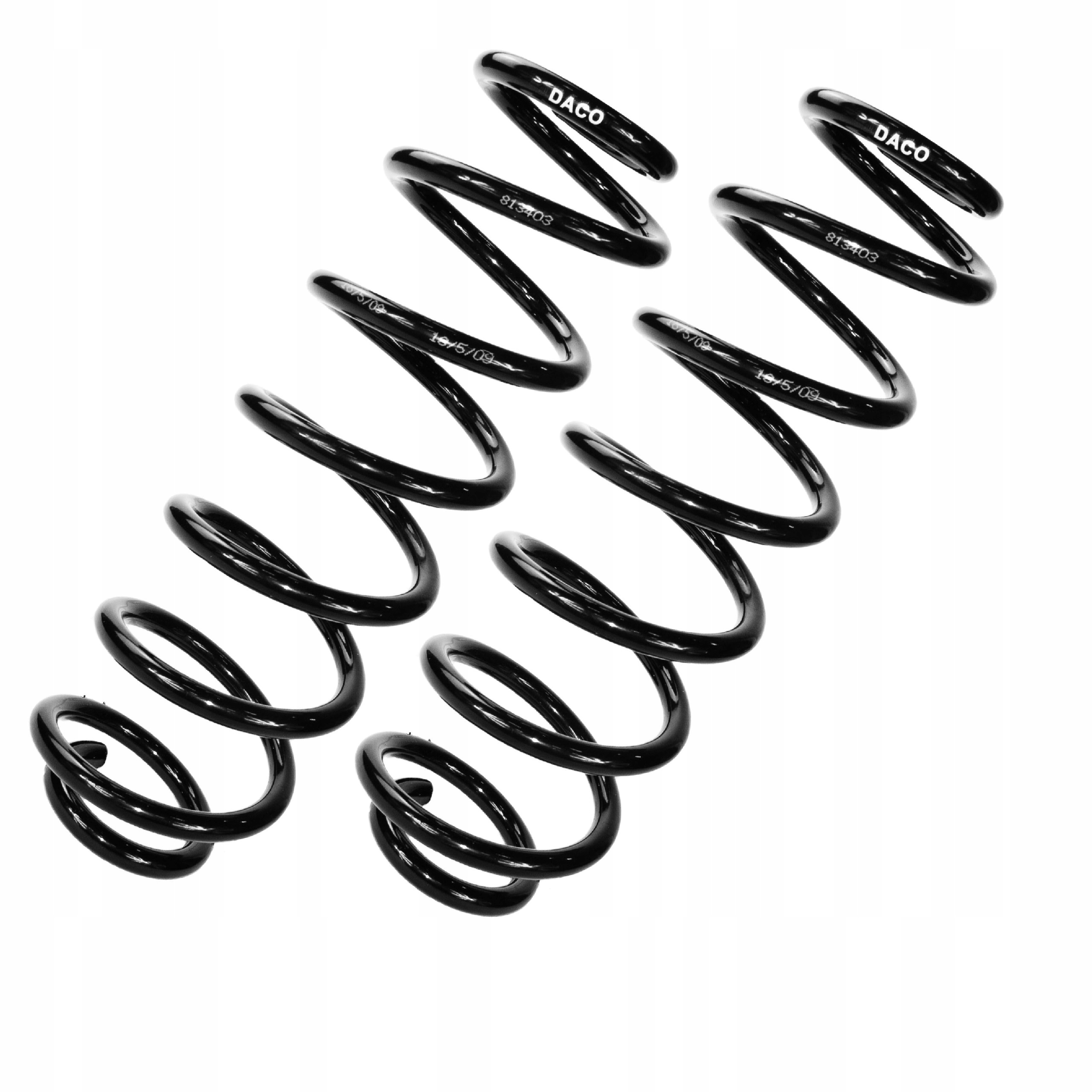 Fjærer bak x2 GT-Parts – Skoda Octavia II / VW Golf V/VI, Golf Plus, Jetta III (K 813403 / 60-0434) 1K0511115BF 7972081074 main