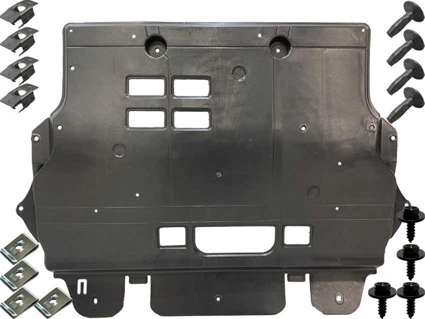 Motorbeskyttelse under motor + monteringsklips Citroën C4/C4 II/C4 Picasso/DS4 OE 7013EC 9565604681 main
