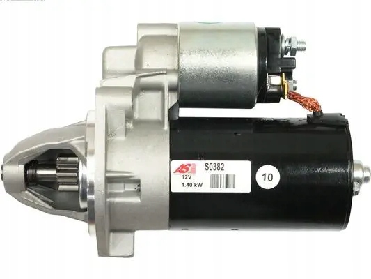 Starter S0382 AS-PL til Mercedes-Benz 190 (W201) 12V 1,4 kW 9 tenner A0031510001 17781286347 gallery 2