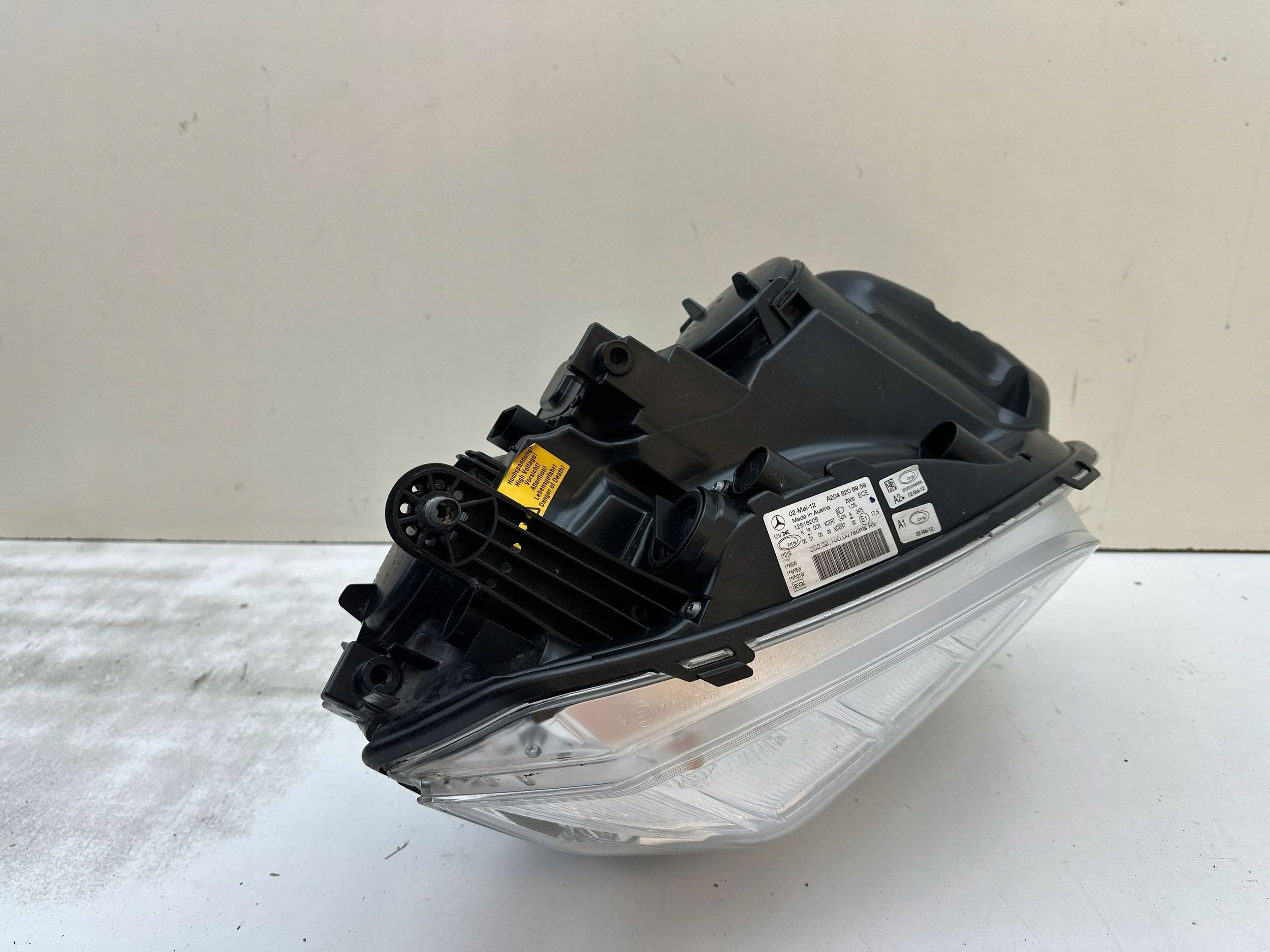 Høyre xenon frontlykt svingbar Mercedes-Benz GLK X204 A2048208959 (OEM) komplett 18578801749 gallery 12