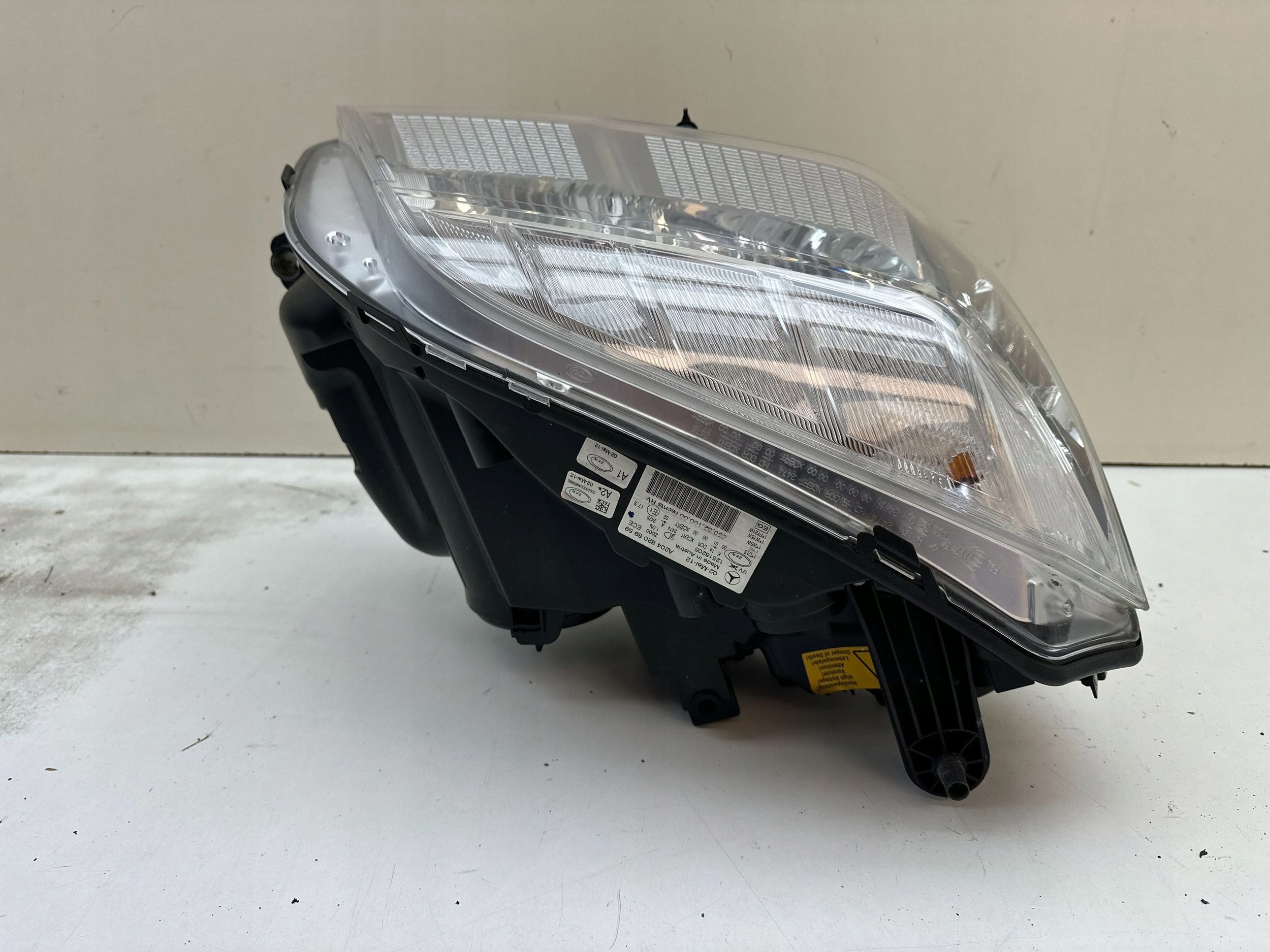 Høyre xenon frontlykt svingbar Mercedes-Benz GLK X204 A2048208959 (OEM) komplett 18578801749 gallery 8