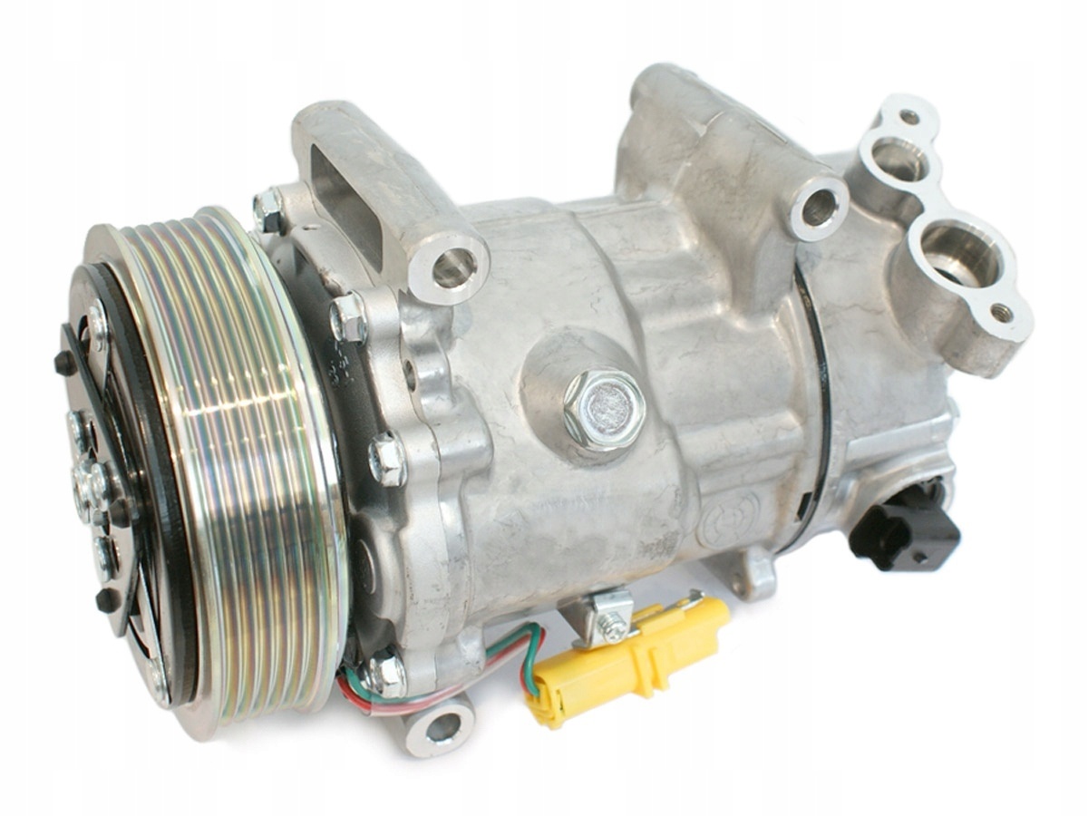Klimakompressor Citroën/Peugeot SD6C12 12V 6PK 119 mm (OE: 9651910980, 9671333180, 9678656080, 9800839580) 648709 14777308751 main