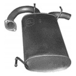 Bakre lyddemper 15.30 til Nissan X-Trail 2001–2007 201008H700 15094498259 main