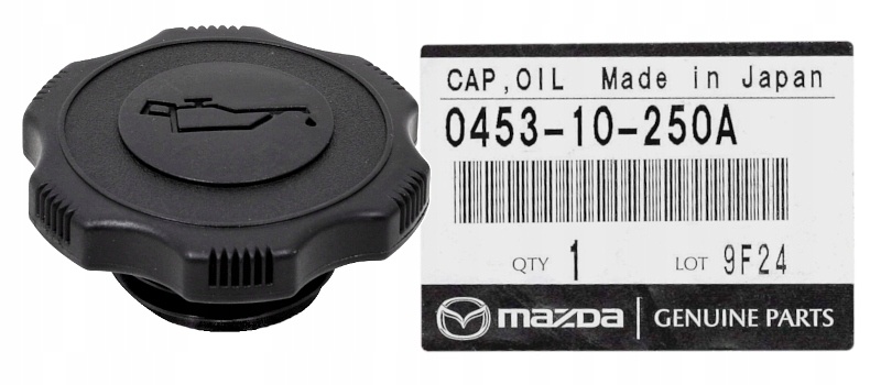 Oljepåfyllingslokk MAZDA 626 323 PREMACY MPV 0453-10-250A original 16968529353 main