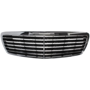 Grill/atrapa BLIC AVANTGARDE krom Mercedes E-Klasse W211/S211/VF211 (2002–2009) A2118800583 17302990912 main