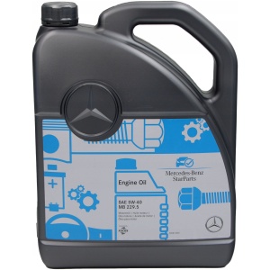 Mercedes-Benz original motorolje MB 229.5 5W-40 5L (A000989681013FSEW) 17636570801 main