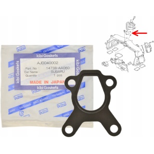 EGR-ventilpakning Subaru 2.0D EE20Z KIBI Gaskets AJD040002 OE 14738AA060 18357533541 main