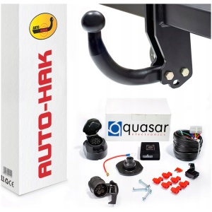 Auto-Hak hengerfeste avtagbart + universal 13-pin modul + 13/7 adapter – Suzuki Vitara II/III 10.2018– AHSW31 18663472190 main