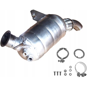 Katalysator + DPF/FAP filter BMW 318d/320d E90/E91 (fra 02/2004) Ø60 mm + monteringssett 18307798307 9015983233 main