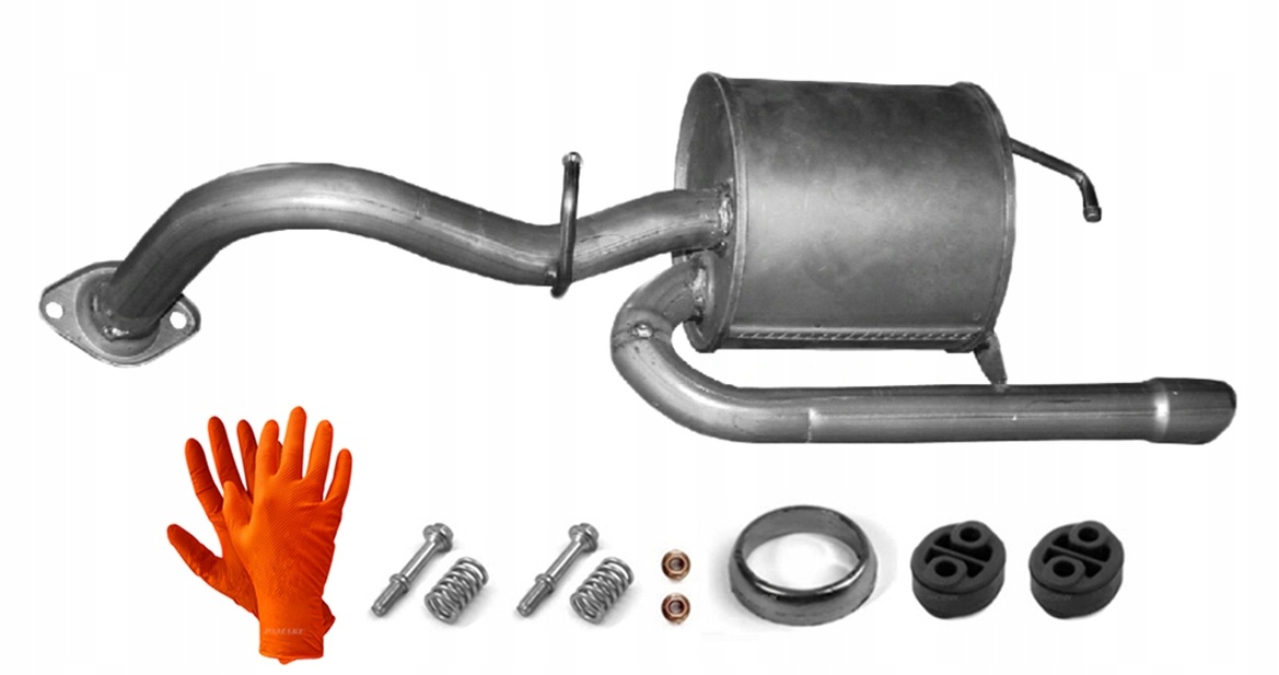TOYOTA YARIS 1.3 16V 73-74 kW (2006-2011) bakre lyddemper 174300Y010 11261241902 main