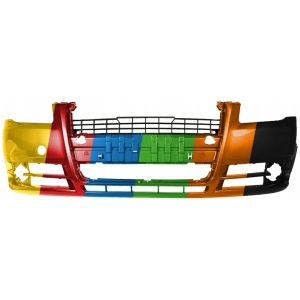 Frontstøtfanger lakkert til Audi A4 B7 2004-2007 (uten Xenon/PDC-hull) 8E0807105GRU 15154937476 main