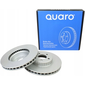 QUARO QD1763 bremseskive foran Mercedes-Benz W205/S205/C205 1,5–2,2 2014– m/antikorro. A0004212112 17684554675 main