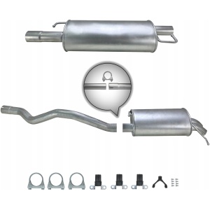 Eksosanlegg VW Transporter V/VI T5/T6 2.0 TDI/2.5 TDI 2003- 7E0253209F 18521250908 main