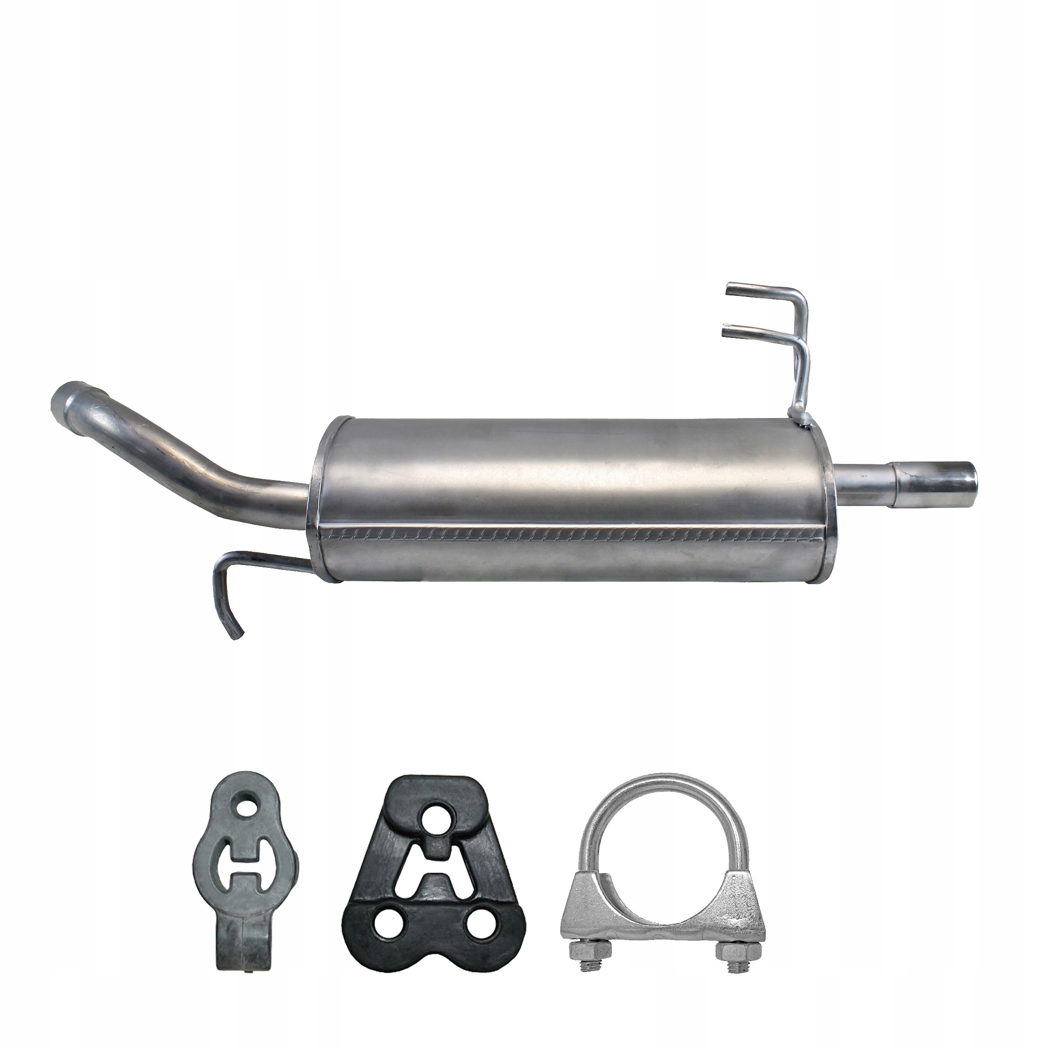 Bakre lyddemper Mitsubishi Colt 1.1i–1.3i 16V 75–95 hk 5-dørs 2004–2012 1571A790 18523778868 main