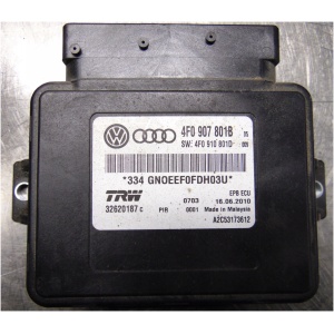 Elektronisk parkeringsbremsmodul Audi A6 C6 Facelift Europa 4F0907801B 18672282344 main
