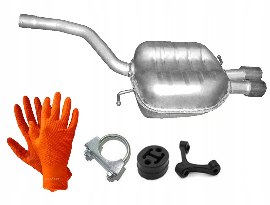 VW Passat B6 2.0 TFSI 147 kW (2005-2010) bakre lyddemper 3C0253609J 8295008845 main