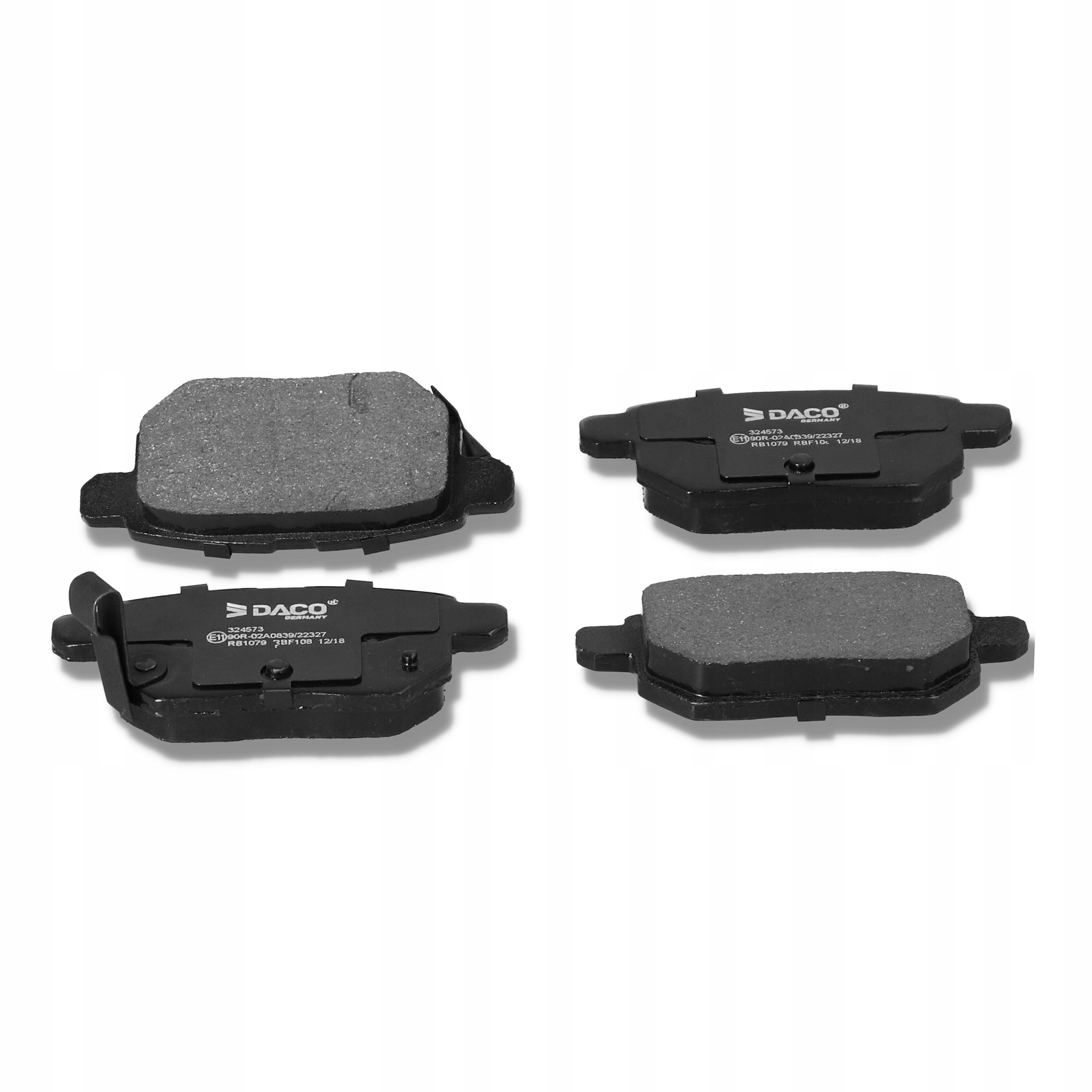 DACO bremseklosser bak til Toyota Yaris 06- (324573) 0446652150 17962330192 gallery 2