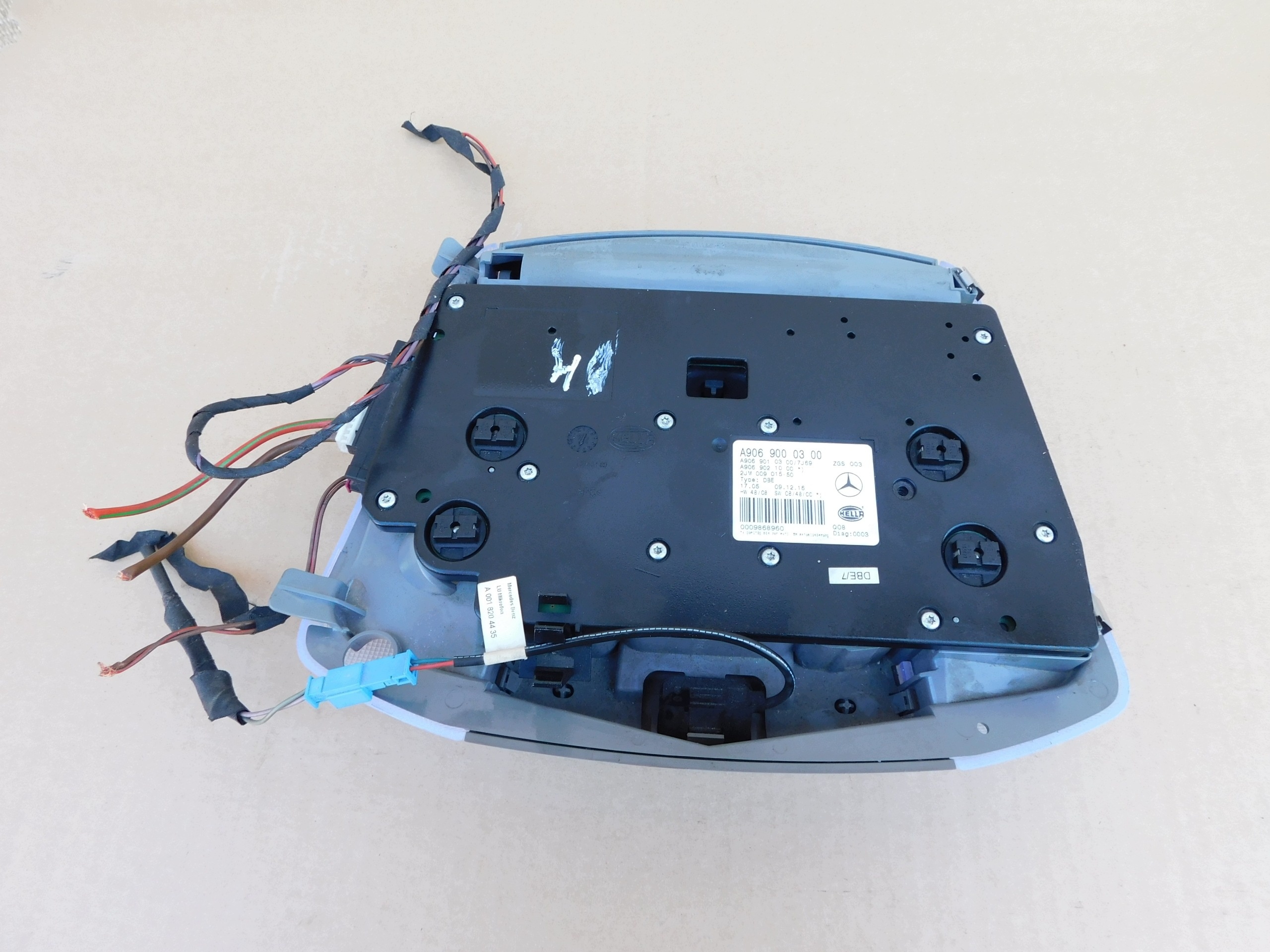 Taklampe/overhead-modul med mikrofon HELLA A9069000300 til Sprinter 906 / VW Crafter VII 18855196414 gallery 2
