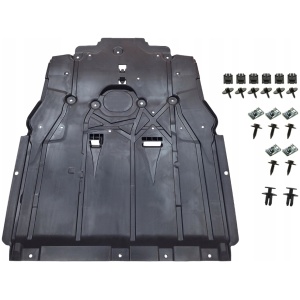 Motorbeskyttelse (undertray) Mercedes CLA C118/X118/W118 2019– inkl. klips OEM A2475201500 17432235640 main