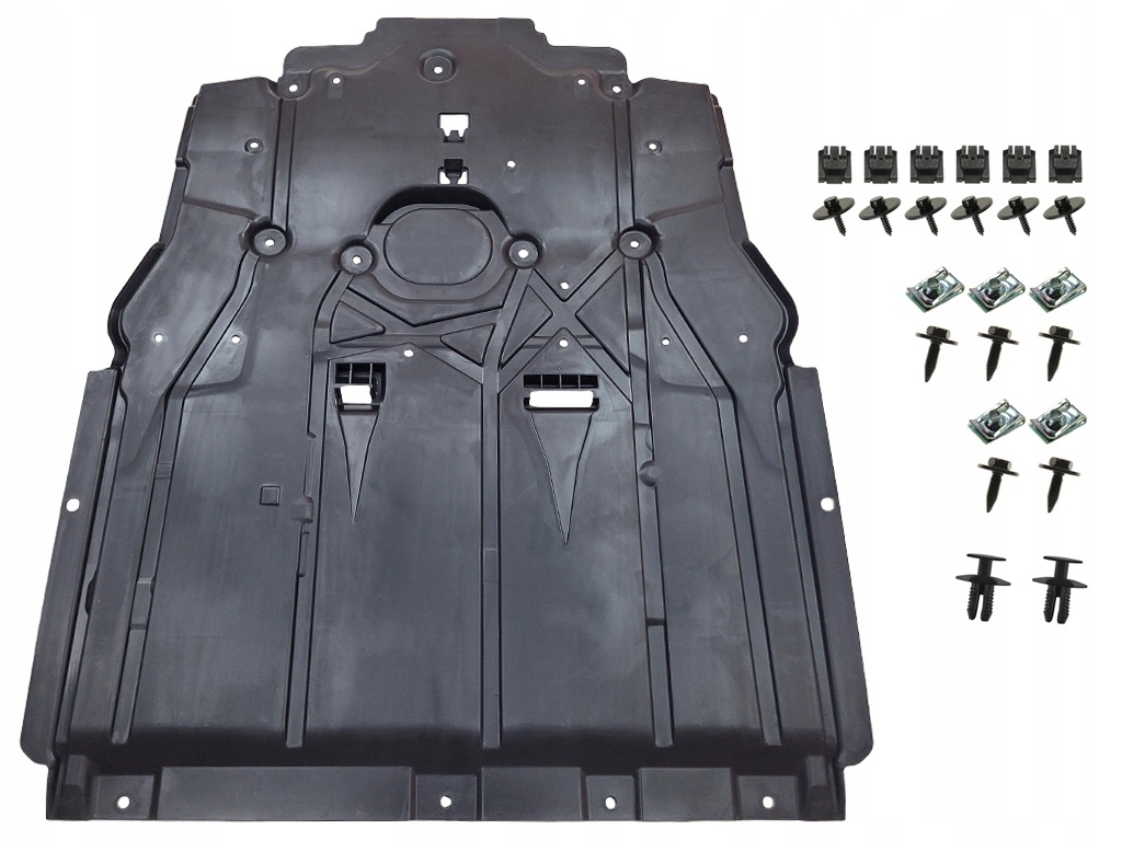 Motorbeskyttelse (undertray) Mercedes CLA C118/X118/W118 2019– inkl. klips OEM A2475201500 17432235640 main