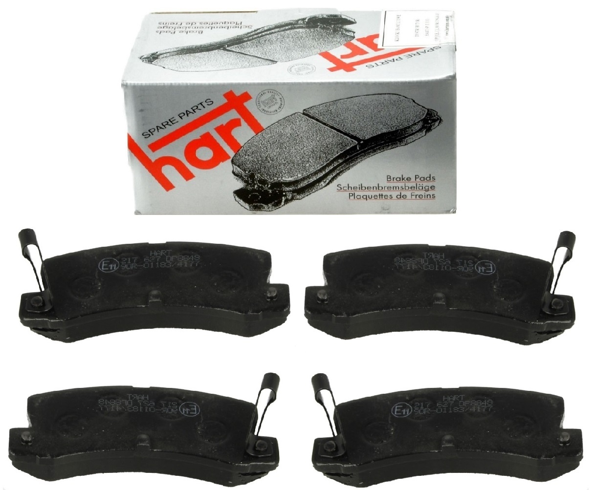HART 217 627 bremseklosser bak til TOYOTA Corolla 1.6 (1983–1988) 0446612040 18410810680 main